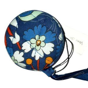 Vera Bradley Quilted Retractable Tape Measure FLORAL BURSTS Cotton
